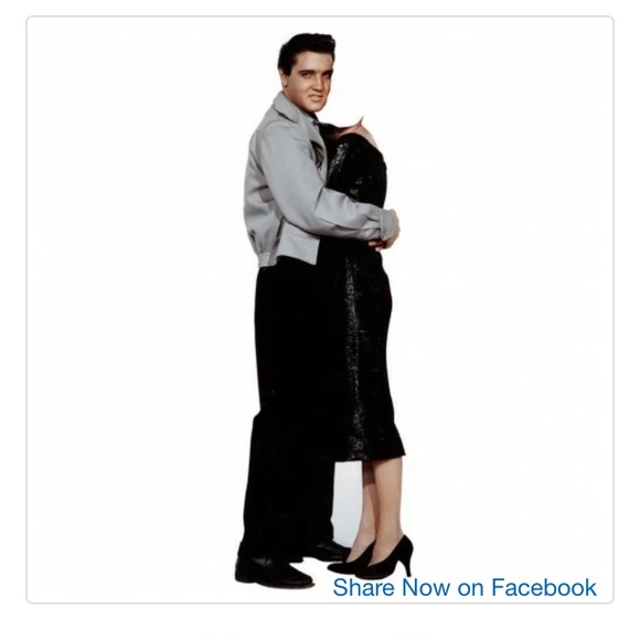 ELVIS STAND IN CARDBOARD CUTOUT FREE SHIPPING!